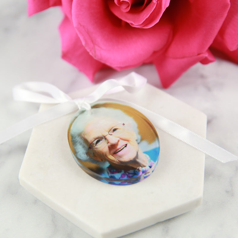 Photo Printed Bouquet Charm