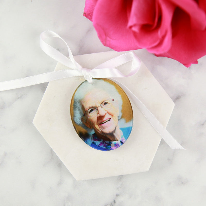 Photo Printed Bouquet Charm