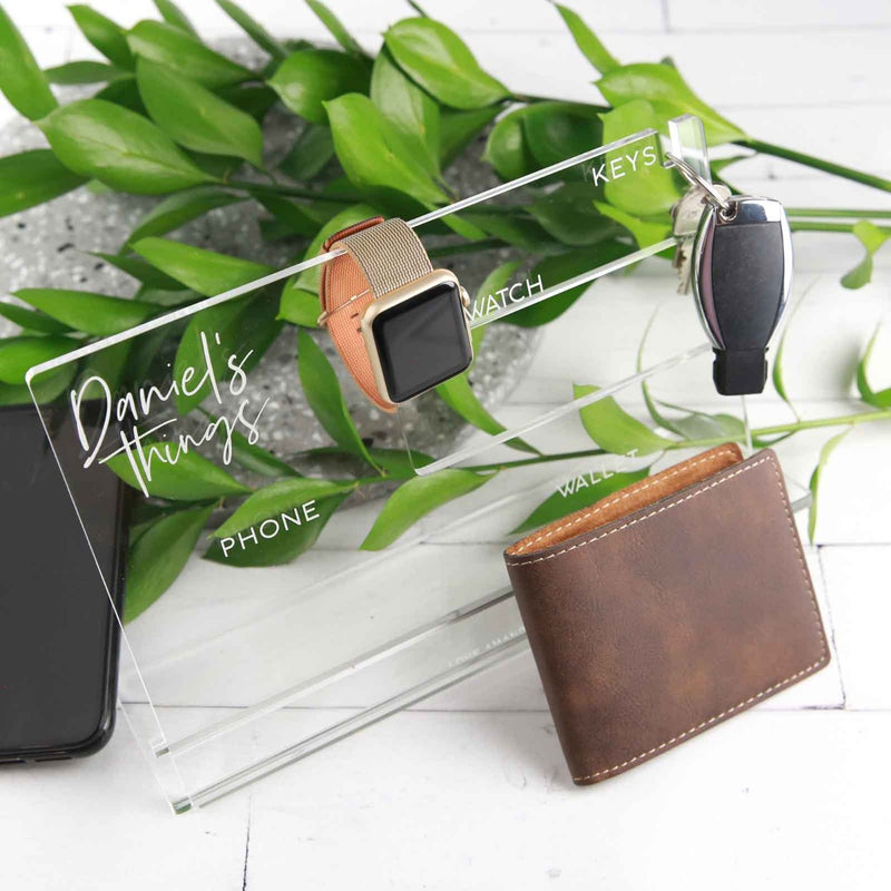 Engraved Acrylic Accessories Holder Christmas Gift