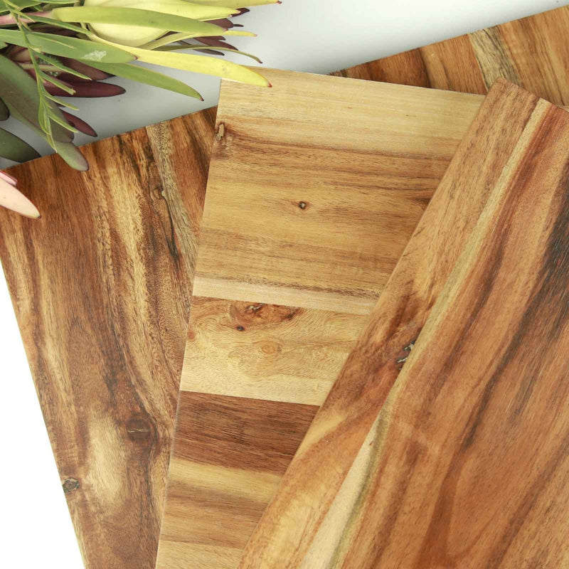 Square Shaped Acacia Wood Board