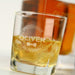 Personalised Engraved Groomsman Square Scotch Whiskey Glasses Set