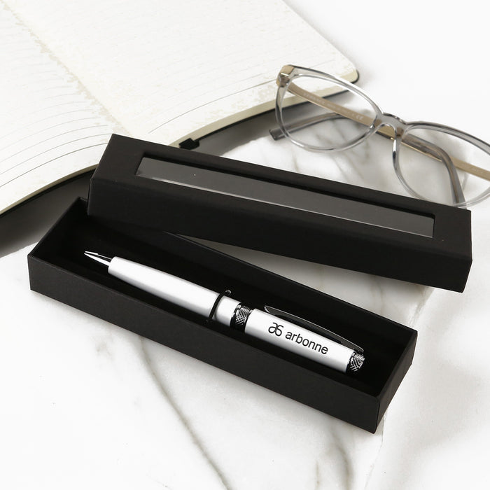 Engraved Premium Corporate Pen with Black Gift Box
