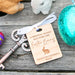Customised Easter Bunny's Magic Key with Engraved Wood Tag