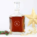 Customised Engraved Deluxe Christmas Decanter Present