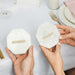 Customised Engraved Octagonal White Marble Wedding Coaster with Gold In-fill