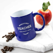 Customise Engraved Teacher Merry Christmas Red Mug Present