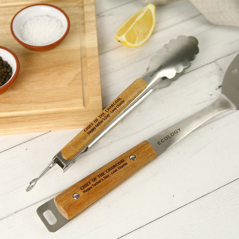 Father's Day Engraved BBQ Set