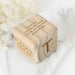 Custom Designed Engraved Wooden Rounded Edge Baby Block Keepsake Christmas Present