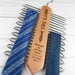 Custom Designed Engraved Wooden Tie Hanger Christmas Gift
