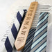 Custom Designed Engraved Father's Day "Superman" Wooden Tie Hanger Present