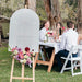 Customised Printed A1 Size Acrylic Arch Frosted Wedding Seating Chart