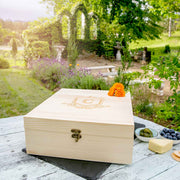 Engraved champagne flutes and keepsake box for all special occasions