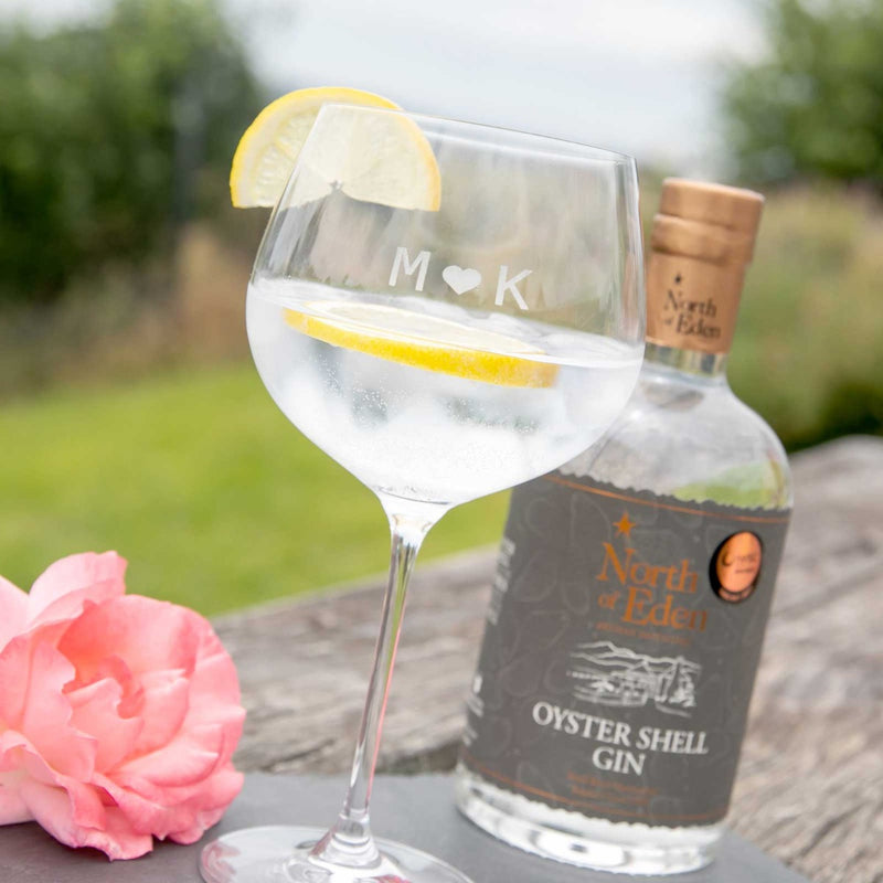 Customised Engraved Name 780ml Gin Glass Barware