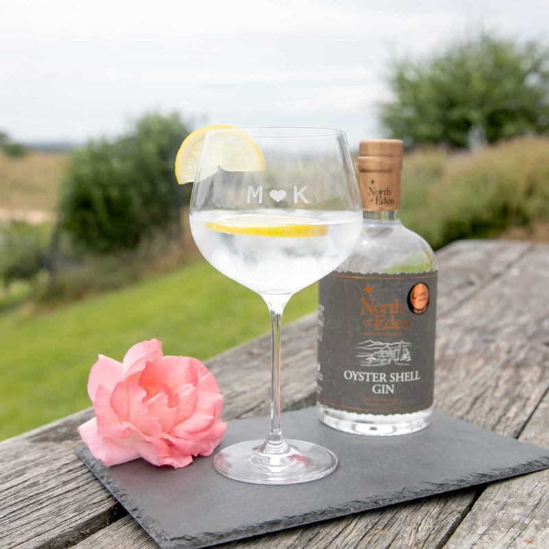 Custom Engraved Name Gin Glass 780ml