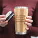 Bamboo Travel Mug with NSFW message