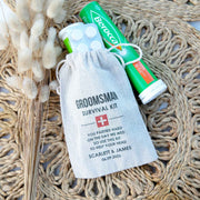 Personalised Colour Printed Bridesmaid Survival  Hangover Kit