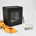 Scotch Glass Presentation Gift Box With Magnetic Closing Lid