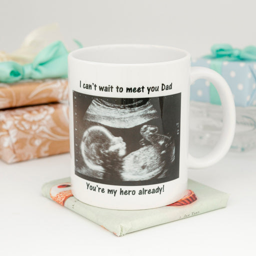 Personalised Baby Ultrasound Photo Printed Coffee Mug 325ml